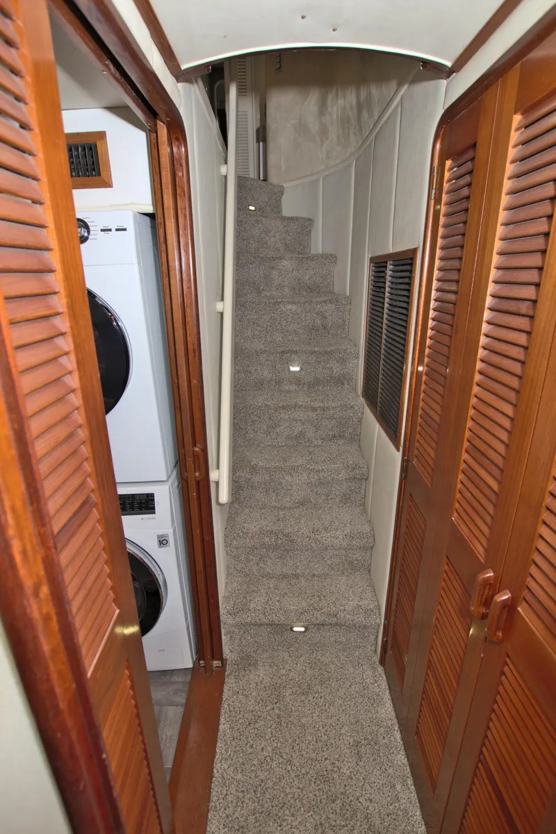 Slide: The Image of Viking 63 Cockpit Motor Yacht 1988 - 89