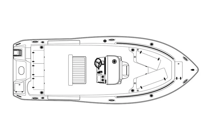 Slide: The Image of Anchor storage compartment on 2020 Sea Hunt Ultra 234 boat. - 40