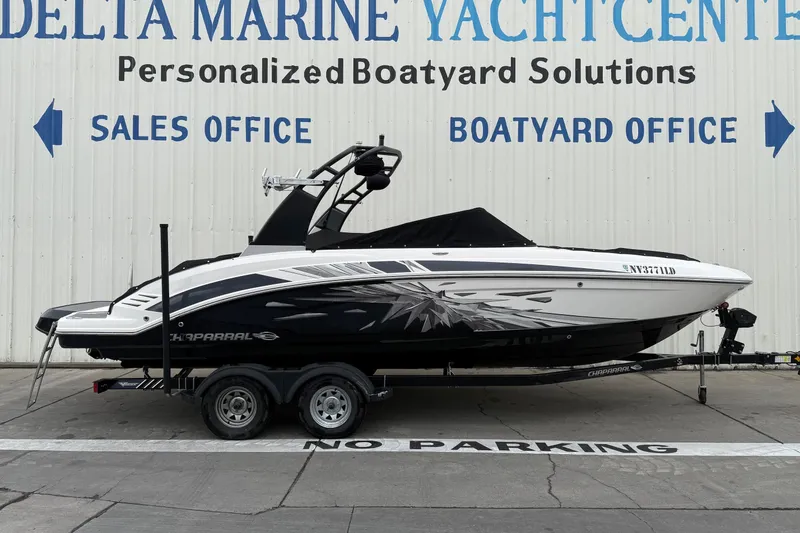 Slide: The Image of 2018 Chaparral Vortex 2430 VRX boat at Delta Marine Yacht Center. - 8