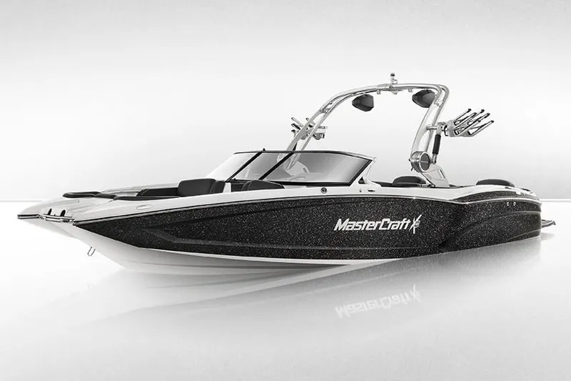 Slide: The Image of Manufacturer Provided Image: 2018 MasterCraft X46 boat with sleek design and modern features. - 13