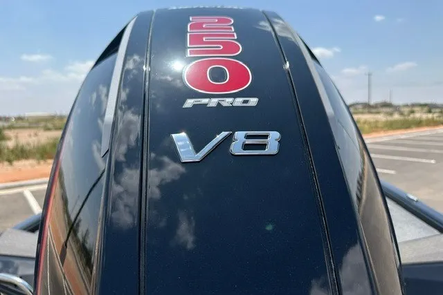 Slide: The Image of Powerful Ranger ALPHA 208 V8 engine, 250 Pro model, 2025 edition. - 6