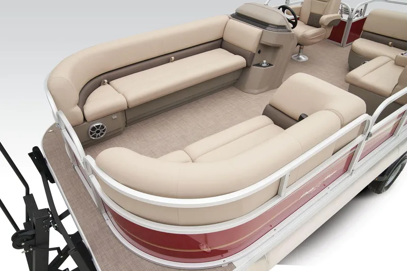 Slide: The Image of Sun Tracker Party Barge 18 DLX 2024 - 11