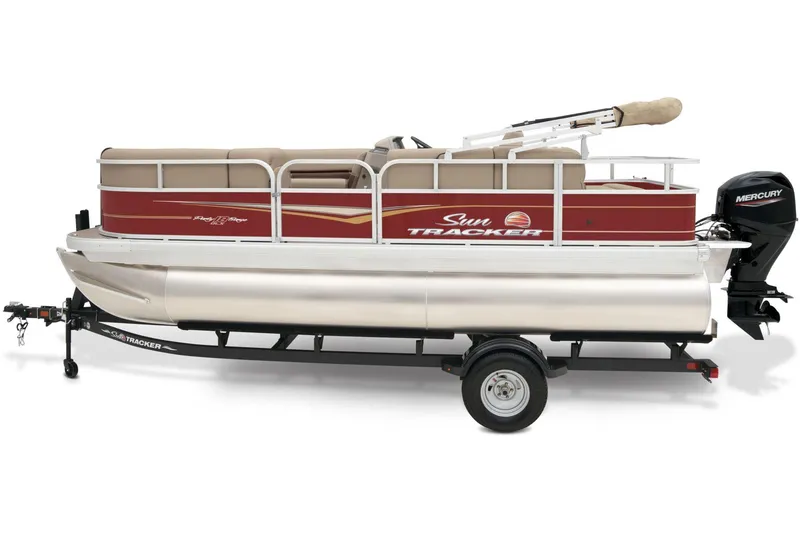 Slide: The Image of Sun Tracker Party Barge 18 DLX 2024 - 3