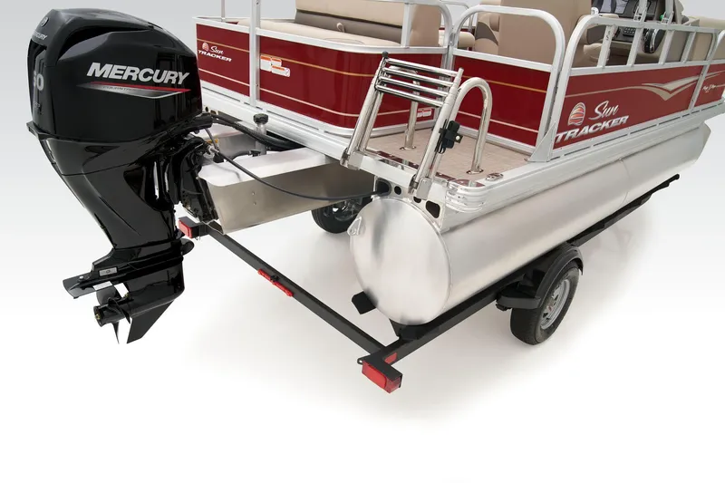 Slide: The Image of Sun Tracker Party Barge 18 DLX 2024 - 42