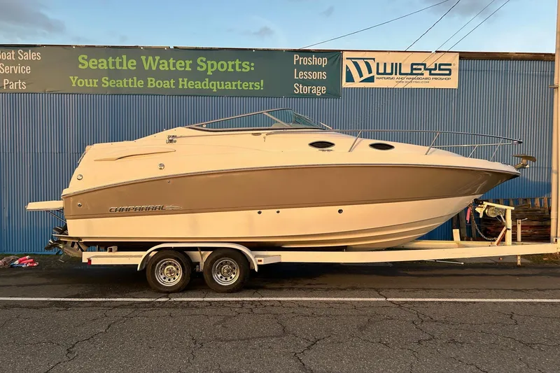 The Image of 2007 Chaparral Signature 240 boat on trailer at Seattle Water Sports. - 0