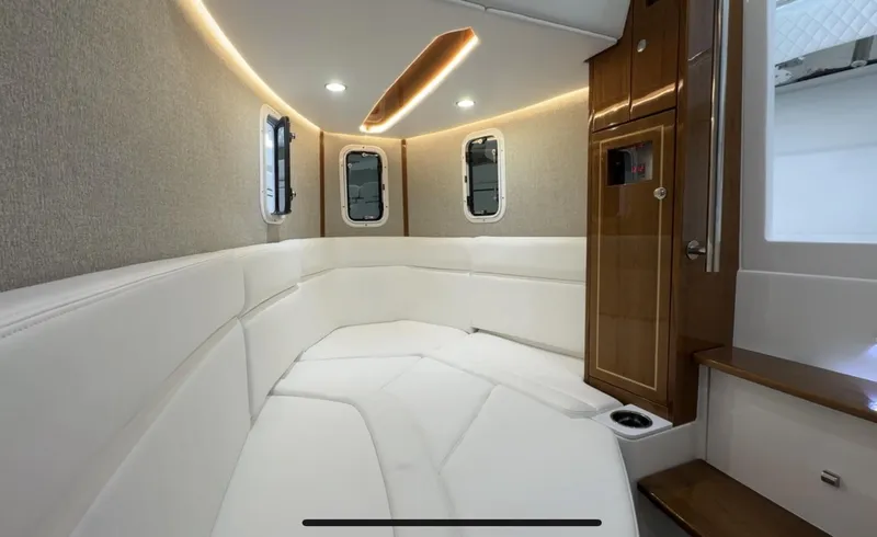 Slide: The Image of Luxurious 2025 HCB Lujo interior with elegant seating and modern lighting. - 35