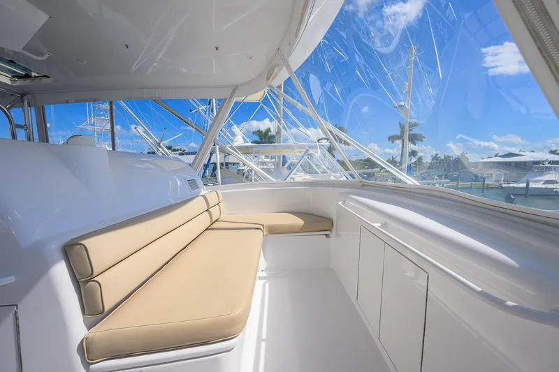 Slide: The Image of Hatteras 54 Sea Nyle - Flybridge - 27