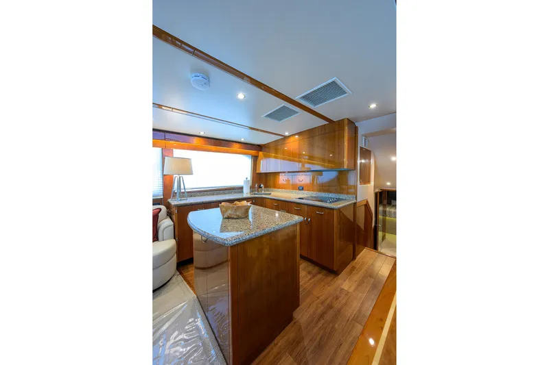 Slide: The Image of Hatteras 54 Sea Nyle - Galley - 38