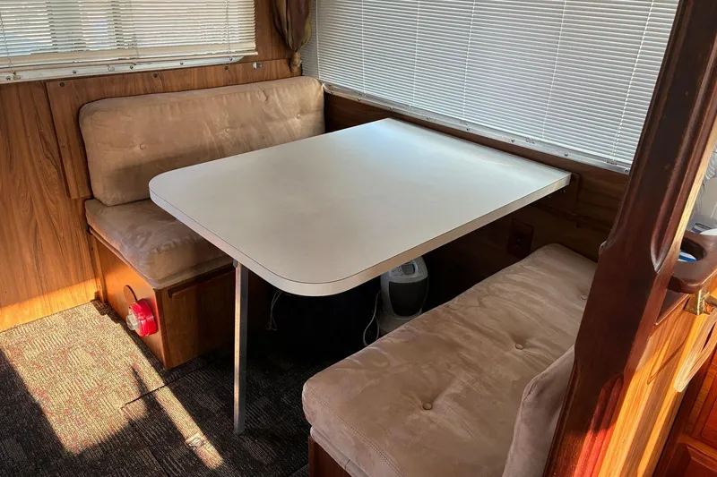 Slide: The Image of Tollycraft 30 Sedan - Salon Table - 5