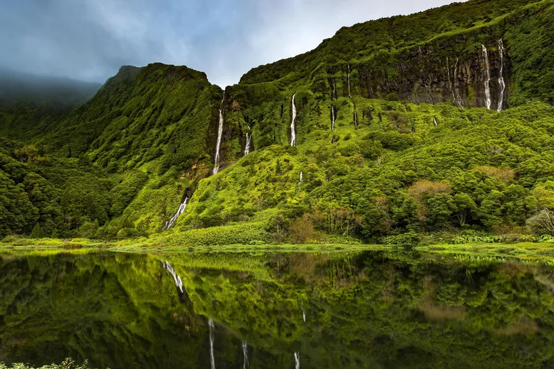 Slide: The Image of 2026 Robalo R250 Center Console boat with Yamaha engine on trailer. - 1