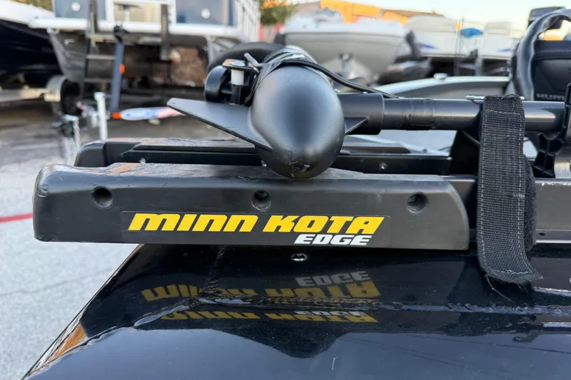 Slide: The Image of Minn Kota Edge trolling motor on 2017 Tracker Pro Team 175 boat. - 19