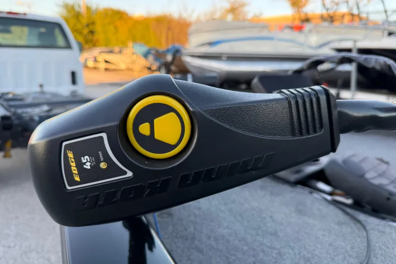 Slide: The Image of Minn Kota Edge trolling motor handle on 2017 Tracker Pro Team 175 boat. - 20