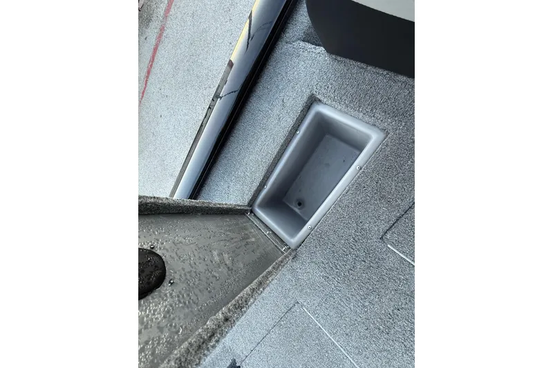 Slide: The Image of 2017 Tracker Pro Team 175 boat interior storage compartment. - 35