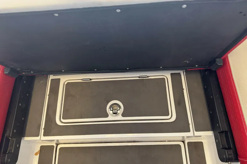 Slide: The Image of Touchscreen display of a 2023 Supreme ZS212 boat showing surf settings and controls. - 16