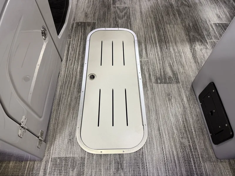 Slide: The Image of Bentley Pontoons Elite 200HP 223 Swingback Tritoon 2026 - 32