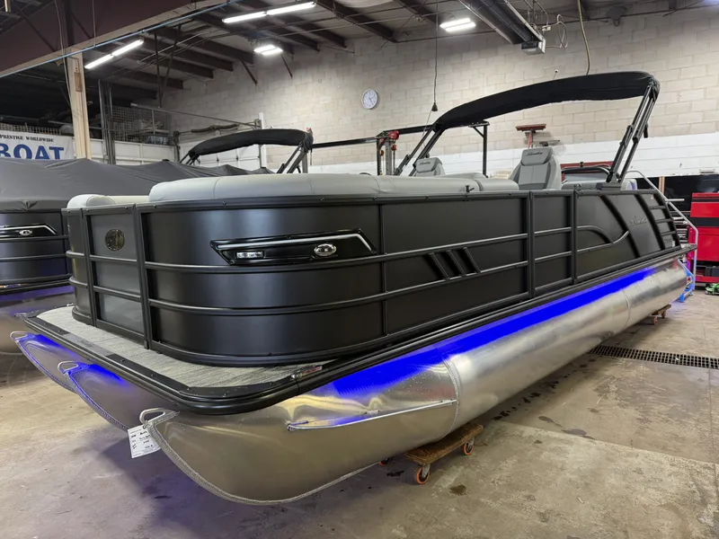 Slide: The Image of Bentley Pontoons Elite 200HP 223 Swingback Tritoon 2026 - 43