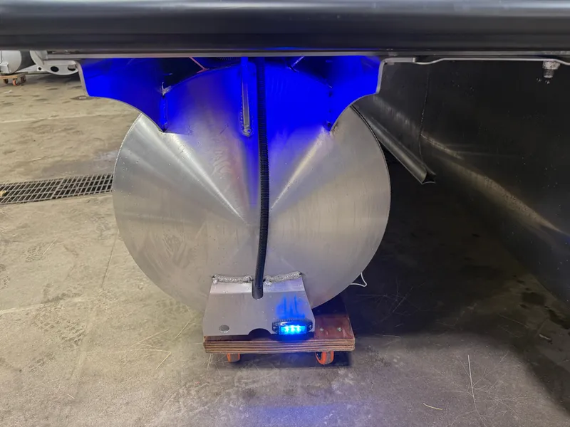 Slide: The Image of Bentley Pontoons Elite 200HP 223 Swingback Tritoon 2026 - 46