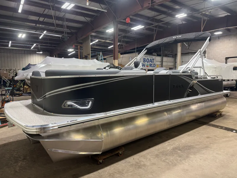 Slide: The Image of Tahoe LTZ 200HP VRB 2385 Swingback Tritoon 2026 - 43