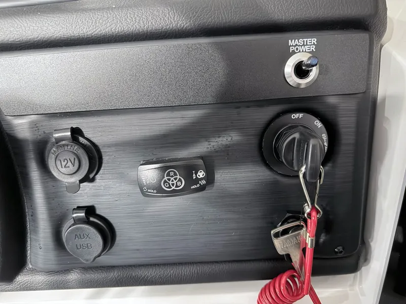 Slide: The Image of Dashboard of 2026 Berkshire CTS Series 22RFX CTS with switches and ports. - 11