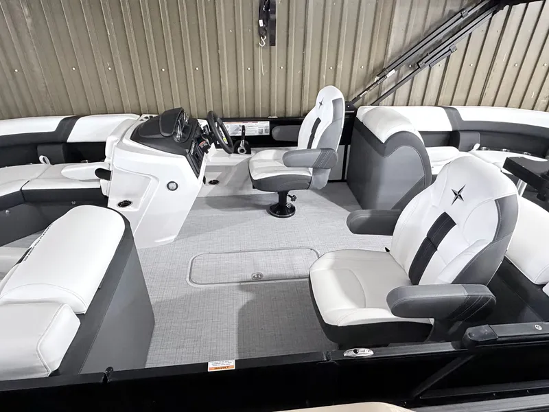 Slide: The Image of Interior of 2026 Berkshire CTS Series 22RFX CTS boat. - 10