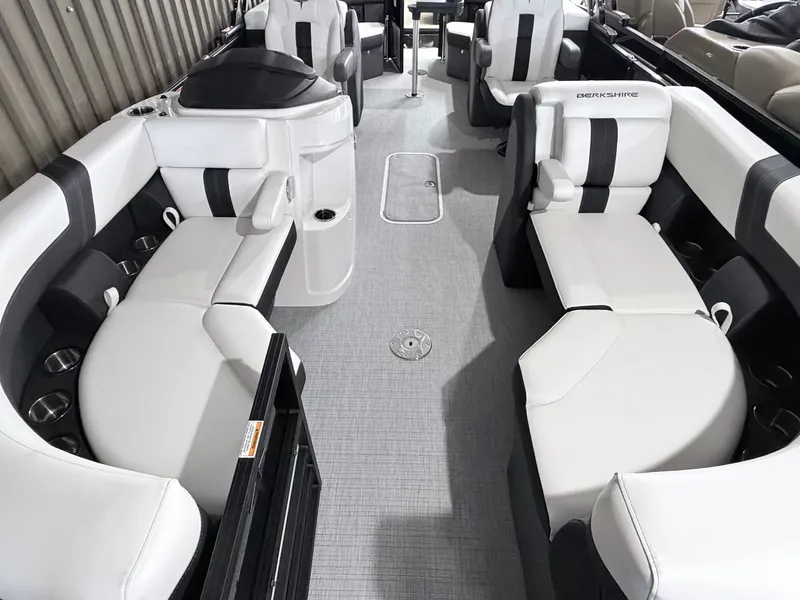 Slide: The Image of Interior of Berkshire CTS Series 22RFX CTS 2026 pontoon boat. - 15