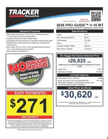 Slide: The Image of Tracker Pro Guide V-16 WT 2026 - 9