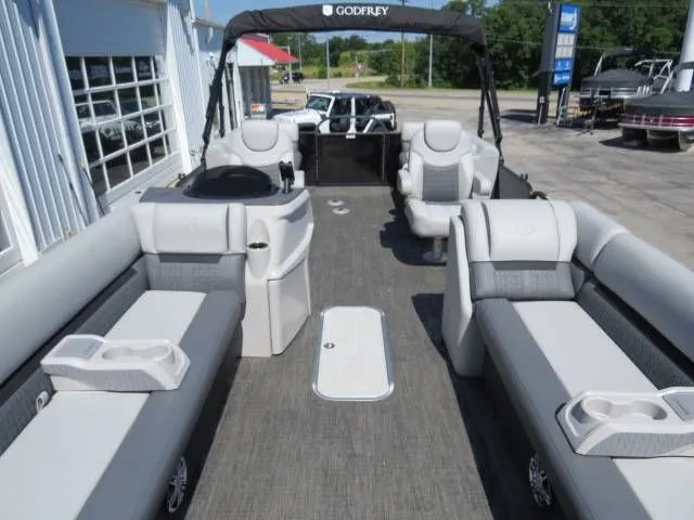 Slide: The Image of Godfrey Sweetwater 2486 SB w/ iMPACT Plus Tritoon Package 2022 - 8