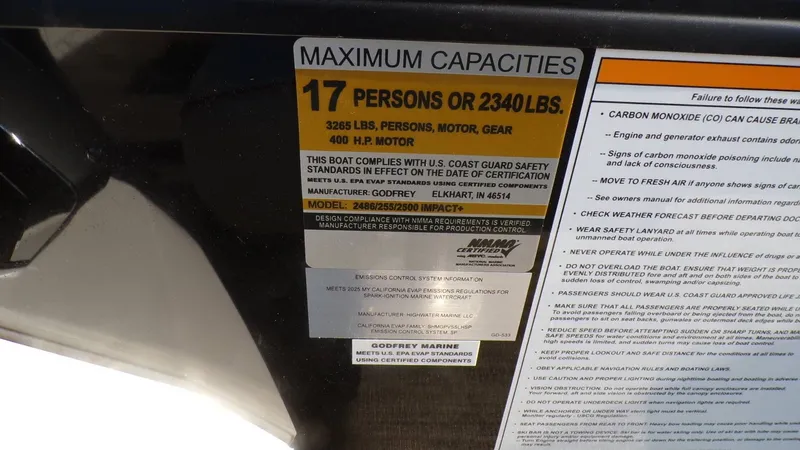 Slide: The Image of Godfrey Sweetwater 2486 SFLC w/ iMPACT Plus Tritoon Package 2025 - 26