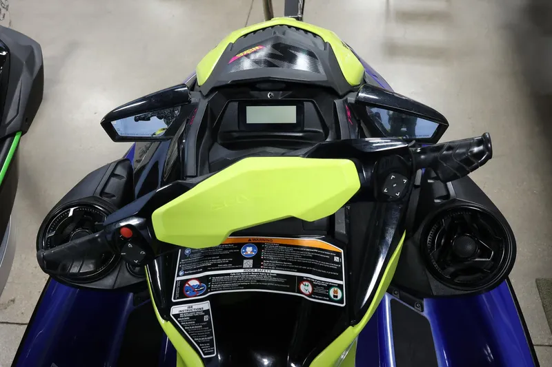 Slide: The Image of 2020 Sea Doo 170 dashboard with vibrant controls and display panel. - 7