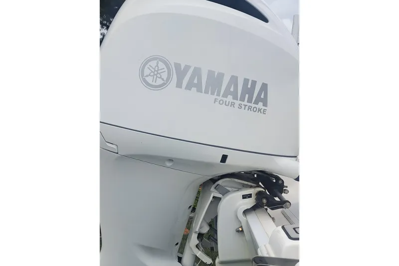 Slide: The Image of Trailer for 2019 Sea Fox 226 Traveler boat on grass. - 31