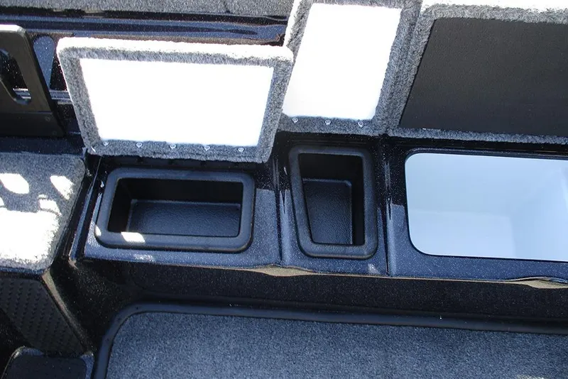 Slide: The Image of Interior compartments of 2026 Phoenix 818 Pro boat, featuring storage and utility spaces. - 20