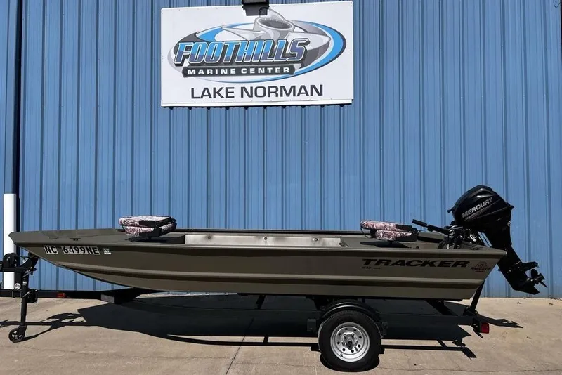 The Image of 2025 Tracker Grizzly 1648 Utility boat at Foothills Marine Center, Lake Norman. - 1