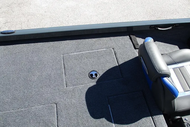 Slide: The Image of 2026 Ranger RT178 boat storage compartment with open lid, showcasing interior space. - 27