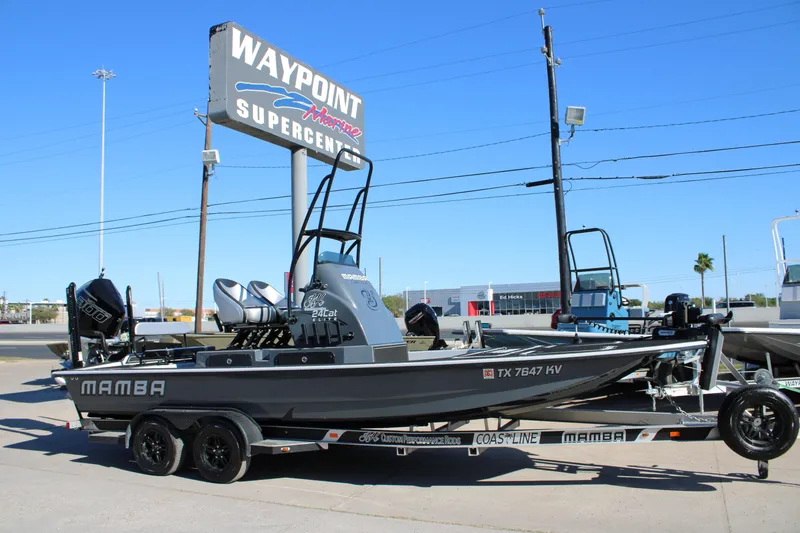 The Image of 2025 Mamba 24 Cat Elite boat at Waypoint Marine Supercenter. - 1