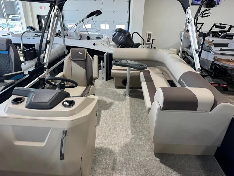 Slide: The Image of Interior of 2026 Bennington 188SF-2F pontoon boat. - 10