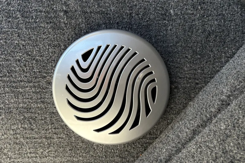 Slide: The Image of Vent cover on carpeted surface of 2026 Tracker Pro Guide V-175 WT boat. - 39