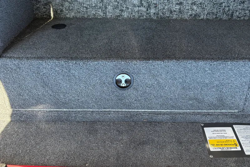 Slide: The Image of Carpeted storage compartment in 2026 Tracker Pro Guide V-175 WT boat. - 41