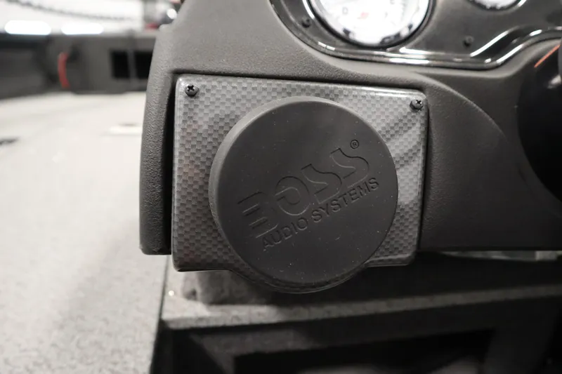 Slide: The Image of Dashboard of 2024 Crestliner 1750 Hawk featuring Boss Audio Systems component. - 28