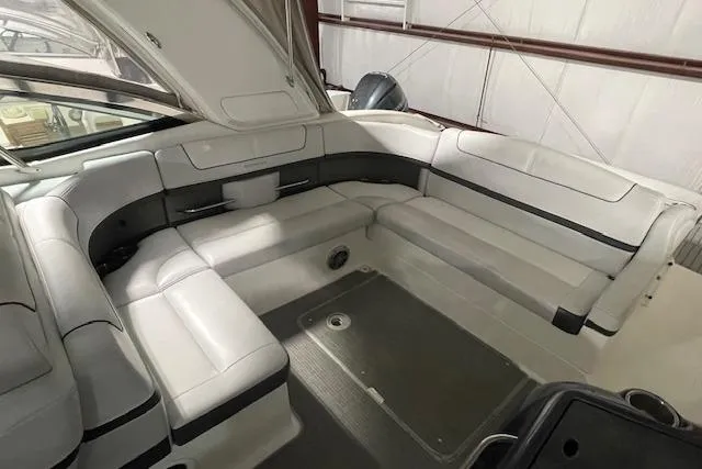 Slide: The Image of 2017 Formula 350 Crossover Bowrider interior with spacious seating and modern design. - 31