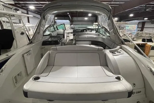 Slide: The Image of 2017 Formula 350 Crossover Bowrider interior with spacious seating and modern design. - 32