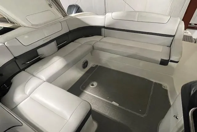 Slide: The Image of 2017 Formula 350 Crossover Bowrider interior with spacious seating and modern design. - 34