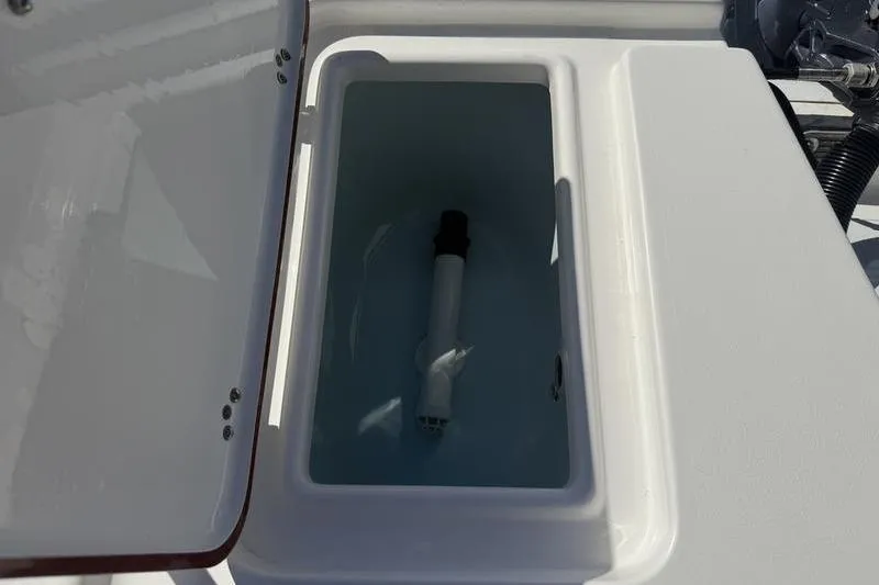 Slide: The Image of Open storage compartment on a 2021 Sea Pro 172 Bay boat. - 11