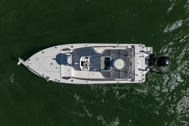 Slide: The Image of Bonefish, Bonefish Skiff, Carolina Skiff, Contender, Yellowfin, SeaVee, Regulator, Bay Boat, Power Pole, Mercury, REV Yacht Sales - 9