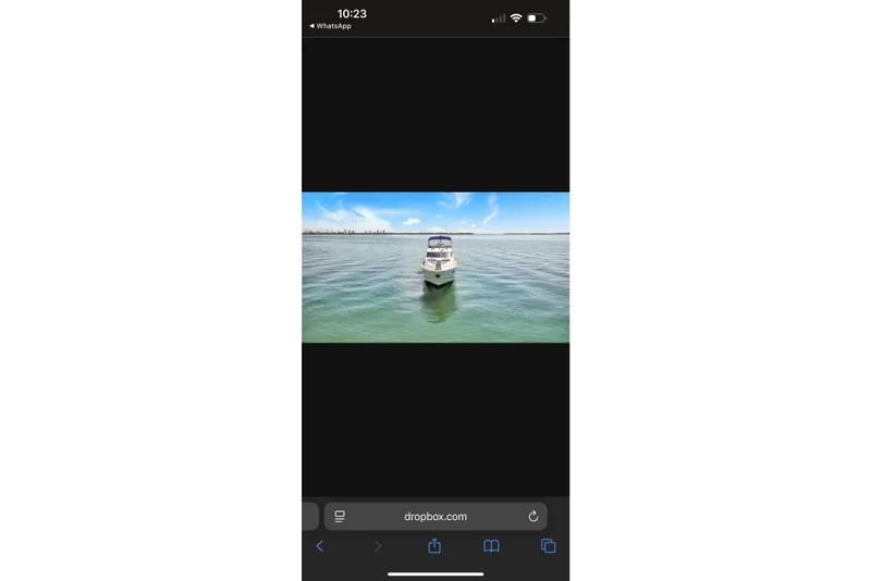 Slide: The Image of 2013 Fairline Squadron 66 yacht on calm sea under clear blue sky. - 3