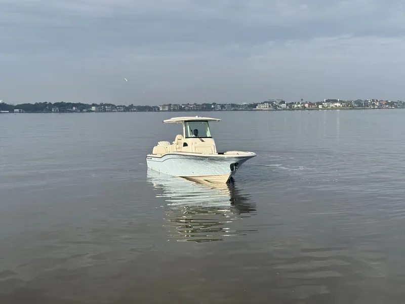 Slide: The Image of Grady-White 281 Coastal Explorer 2026 on calm waters. - 40