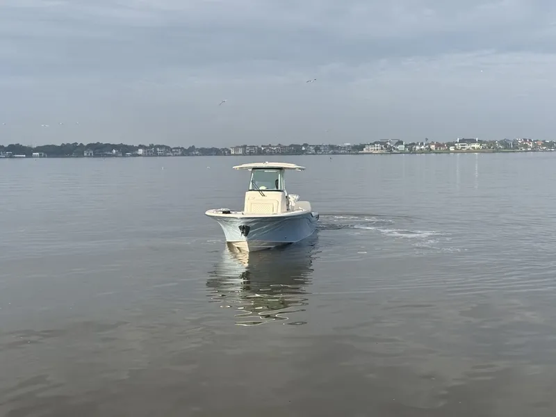 Slide: The Image of Grady-White 281 Coastal Explorer 2026 on calm waters. - 45