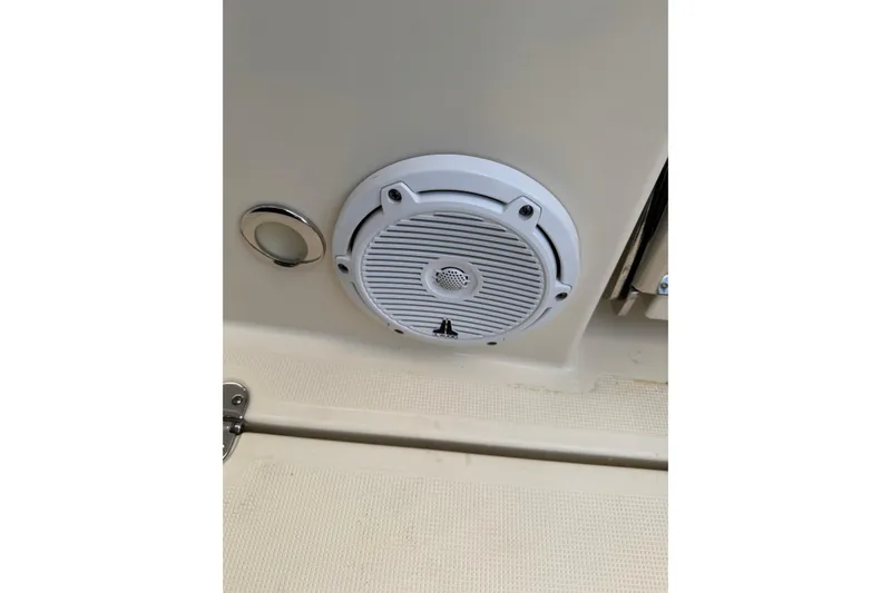 Slide: The Image of 2023 Chris-Craft Catalina 30 boat speaker and vent detail. - 25