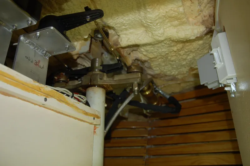 Slide: The Image of Custom Sprague 2006 model machinery with insulation and wiring components. - 146