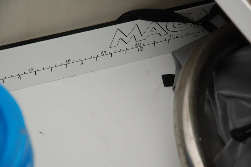 Slide: The Image of Ruler with measurements on a Custom Sprague 2006 model surface. - 170