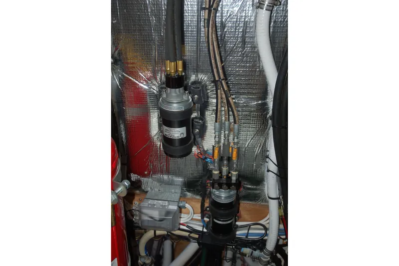 Slide: The Image of Electrical components and wiring setup in a Custom Sprague 2006 model system. - 69